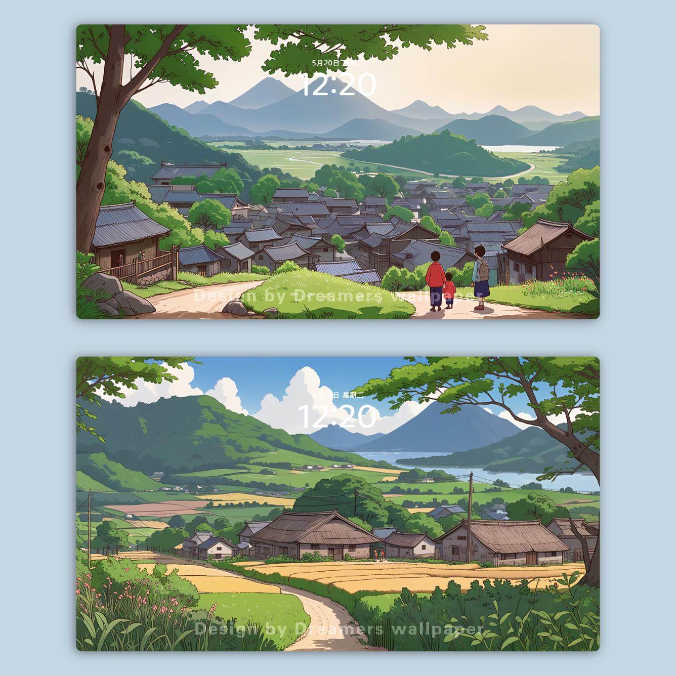 【2张】超治愈乡村电脑壁纸 手机壁纸mac电脑壁纸ipad平板壁纸,商务/设计服务,设计素材/源文件,淘宝优惠券,粉丝福利购,淘宝优惠卷