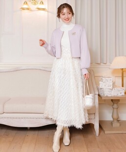 原158 纯元 出口日单 流苏喇叭形宽松半身裙