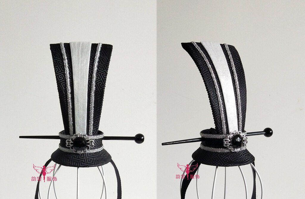 男古装头饰发冠 东汉西汉大臣宰相发冠汉代头饰越剧古装头冠54款