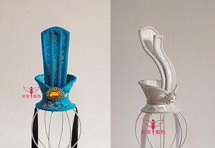 男古装头饰影视天蓝色古风cos配饰头冠春秋战国魏晋汉服发冠78款