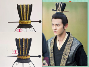 手作独孤天下宇文护男发冠 影视古装发饰 汉服唐装头冠汉朝头饰35