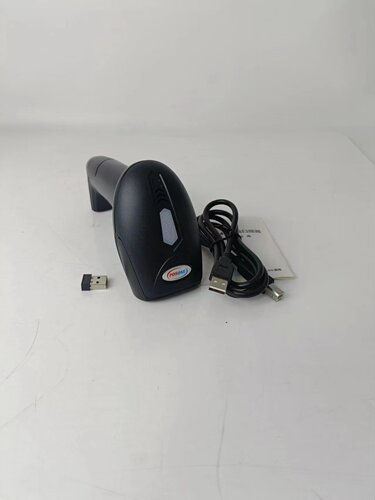 商用红光无线二维手持扫描枪超市便利店收银快递扫码枪条码扫描器
