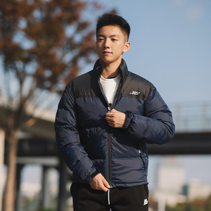 羽绒服潮牌2023情侣款宽松休闲短裤加厚保暖外套面包服棉上衣男女