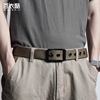 百衣酷 帆布腰带皮带男士新款布带男牛仔裤腰带布腰带布皮带夏季