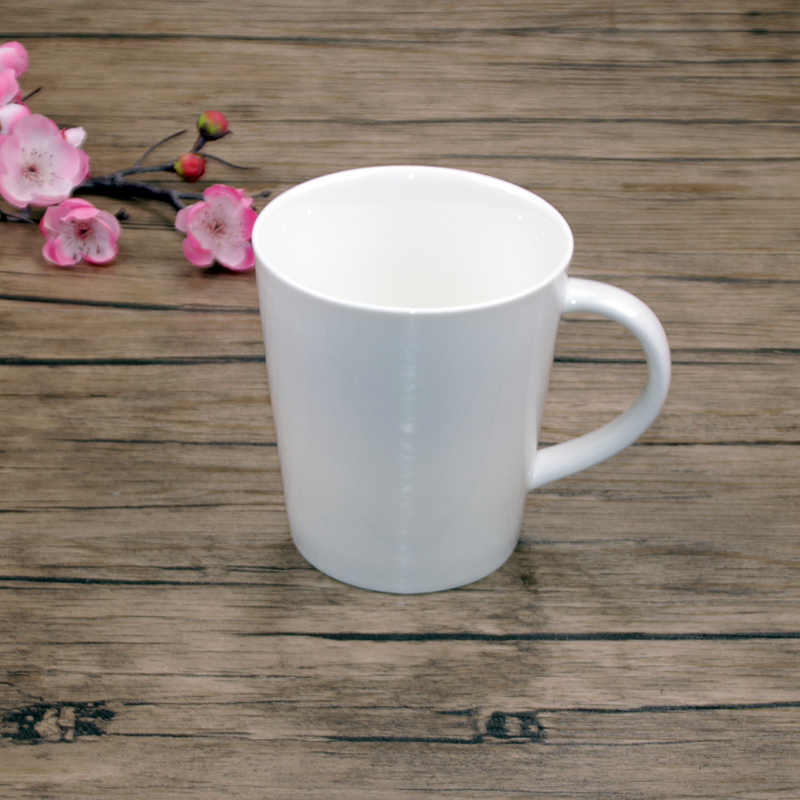 德化白瓷亮光白瓷大容量500ml