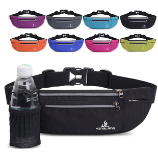 早上跑步用的腰包不晃动男士可以放水放手机系在腰上的包神器女