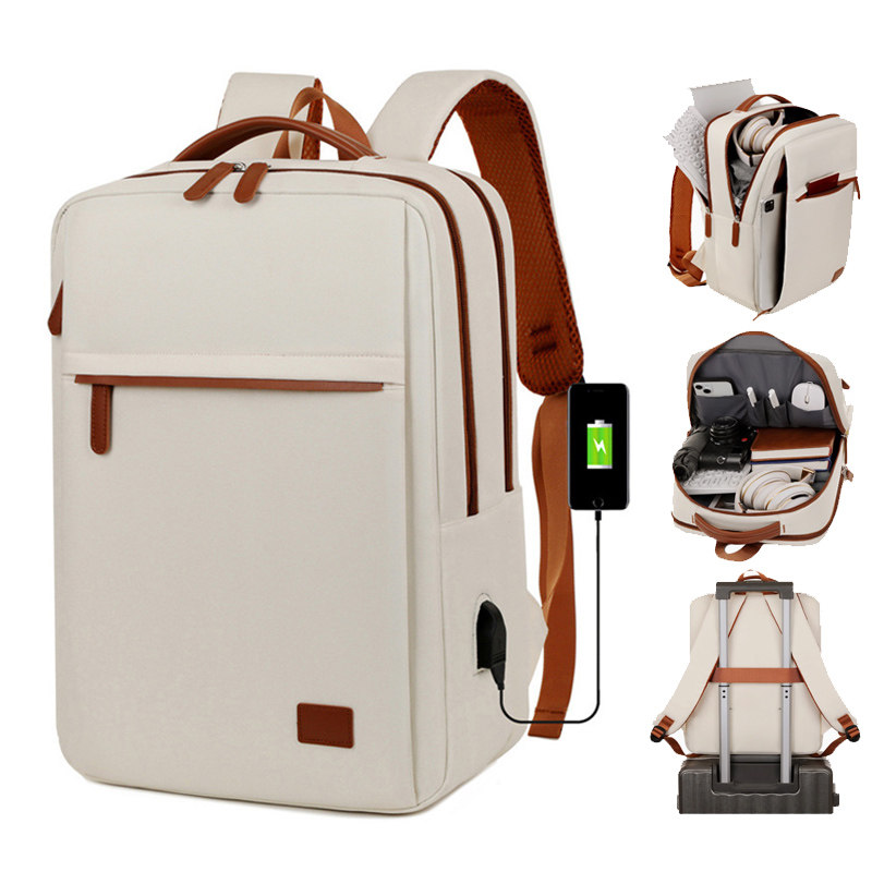 旅行背包男女双肩包短途商务出差笔记本电脑包15.6寸14大容量书包,运动包/户外包/配件,双肩背包,淘宝优惠券,粉丝福利购,淘宝优惠卷