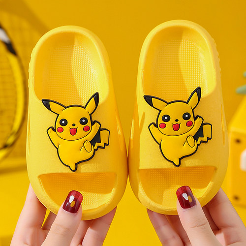 夏可爱卡通儿童拖鞋男女软底防滑