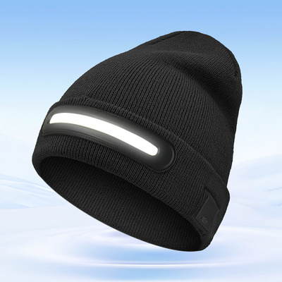 2025跨境新品长条灯带LED帽