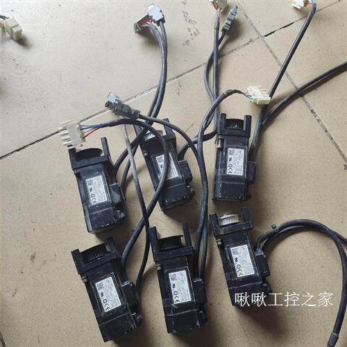 拆机安川伺服电机SGMJV-01ADE6S  100W