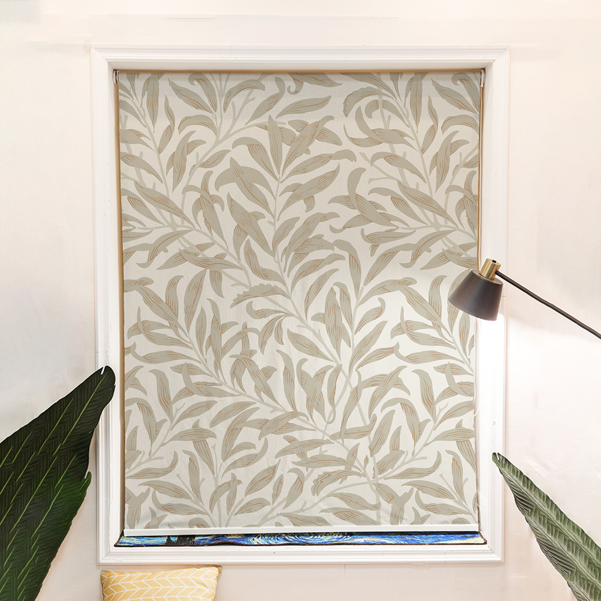 欧式风花纹浙江内装落地卷帘定制