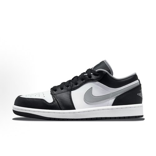 全新NIKE Air Jordan 1 Low 黑白灰影子低帮耐磨篮球鞋553558-040