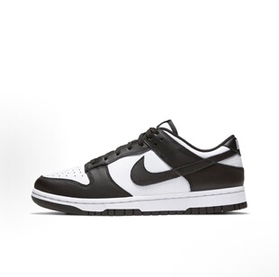 全新Nike Dunk Low 黑白熊猫男女低帮休闲板鞋 DD1503-101