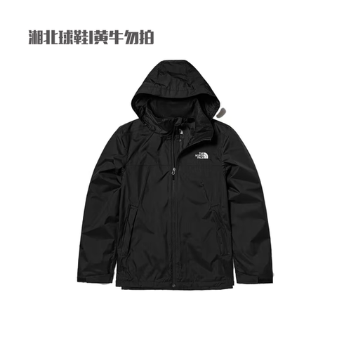 TheNorthFace北面冲锋衣男款防泼水单层软壳夹克外套NF0A7WCU-JK3