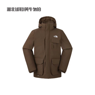TheNorthFace北面户外男秋冬防水保暖550蓬鹅绒可拆帽羽绒服|88R3