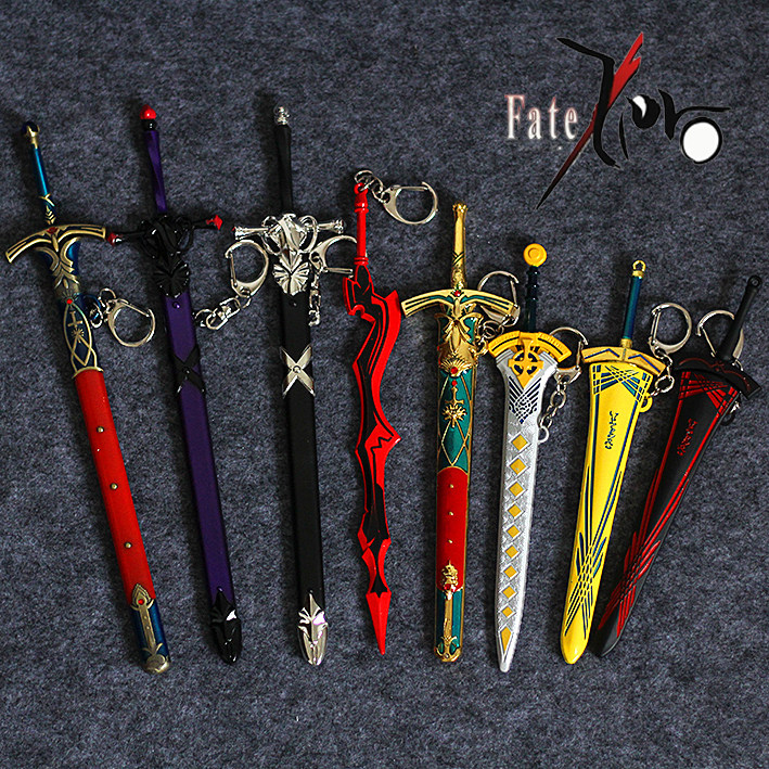 命运之夜fate石中剑誓约胜利之剑圣女贞德挂件刀剑武器钥匙扣挂件