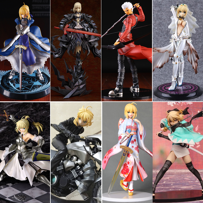 命运之夜远坂凛婚纱手办