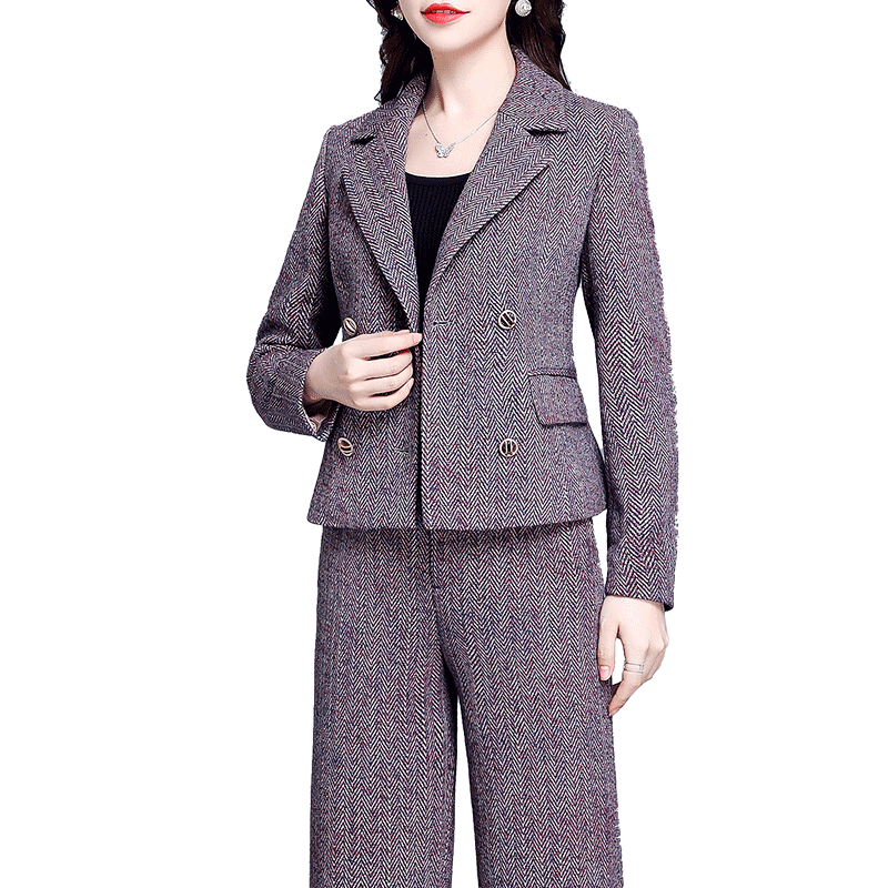 埃伦小西服2021秋冬女中年妈妈