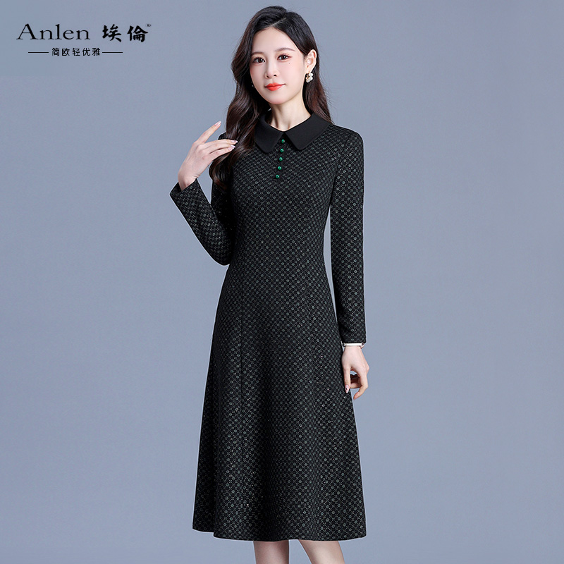 埃伦冬季内搭加厚连衣裙