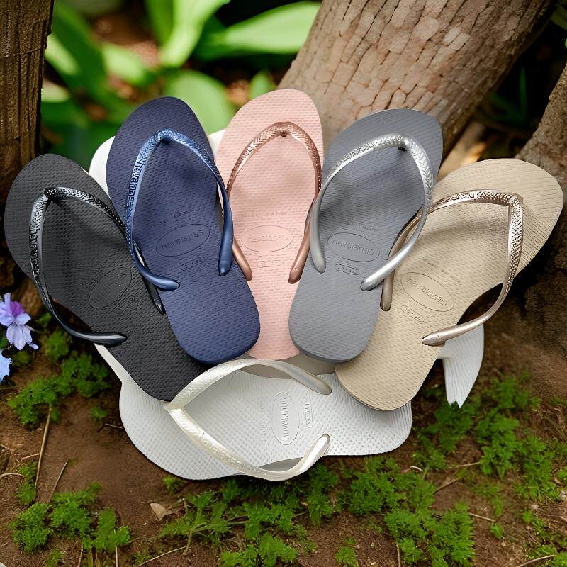 2026新巴西哈瓦那Havaianas slim沙滩防滑外穿细带女士平底人字拖