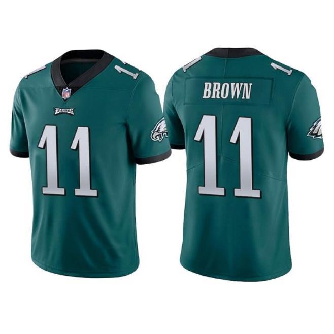 费城老鹰队Philadelphia Eagles 11号BROWN球衣 布朗橄榄球服