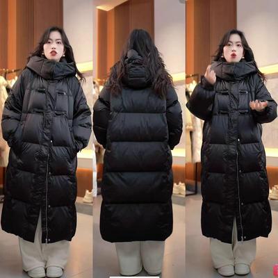 20820韩版时尚中长款羽绒服
