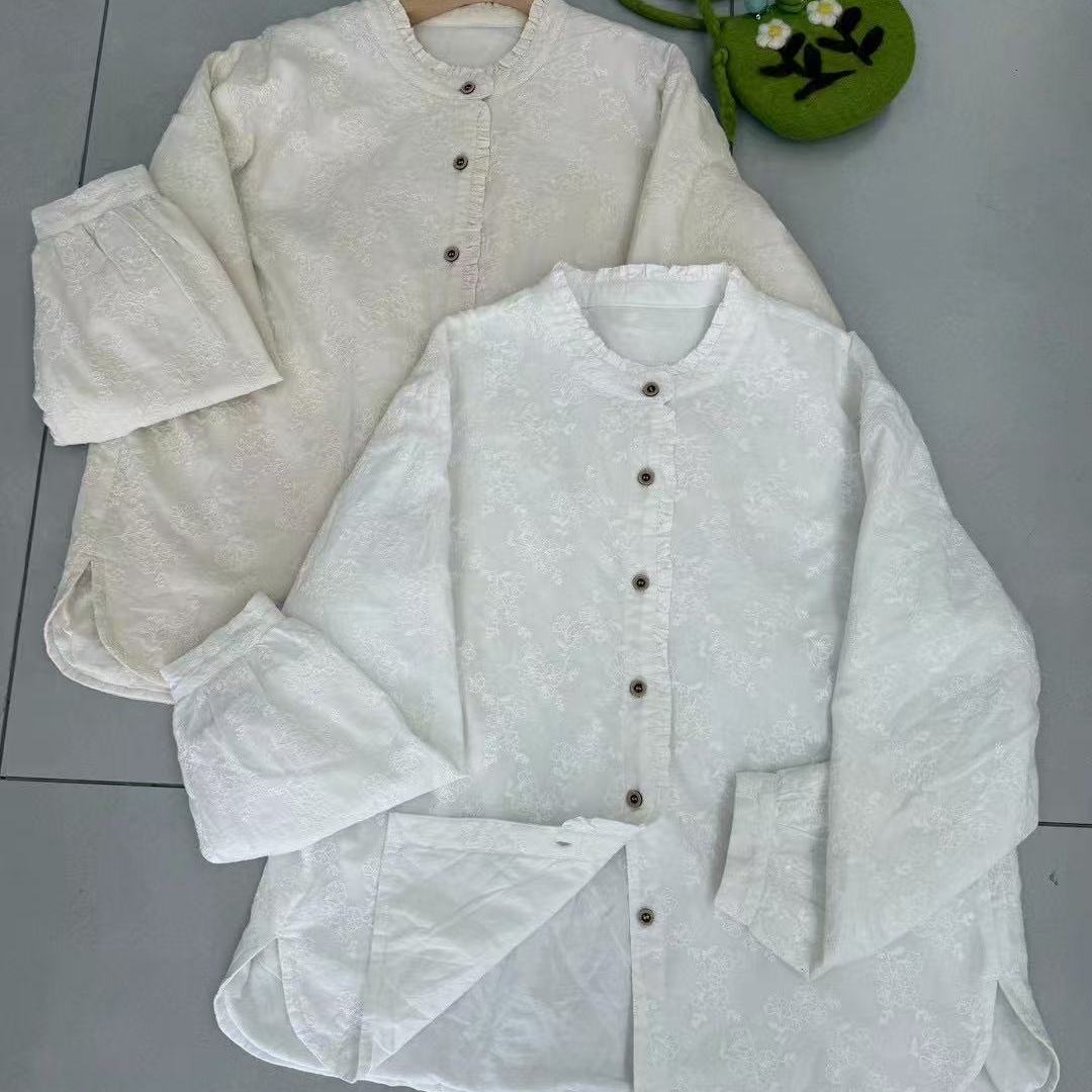 减龄棉衬衫显瘦夹棉保暖衬衣外套