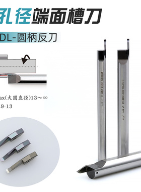小径端面大切深KSPDL/SDPCL/B-SDPCR平面环形槽加工深孔DPCL刀片