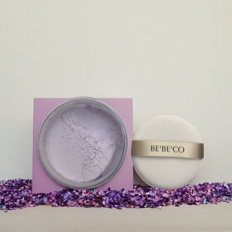 韩国新款 bebeco珍珠水晶定妆散粉控油蜜粉清爽细腻贴服易上色