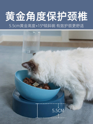 狗狗猫咪饮水机自动喂食器喝水不湿嘴宠物流动水盆不插电猫碗食盆