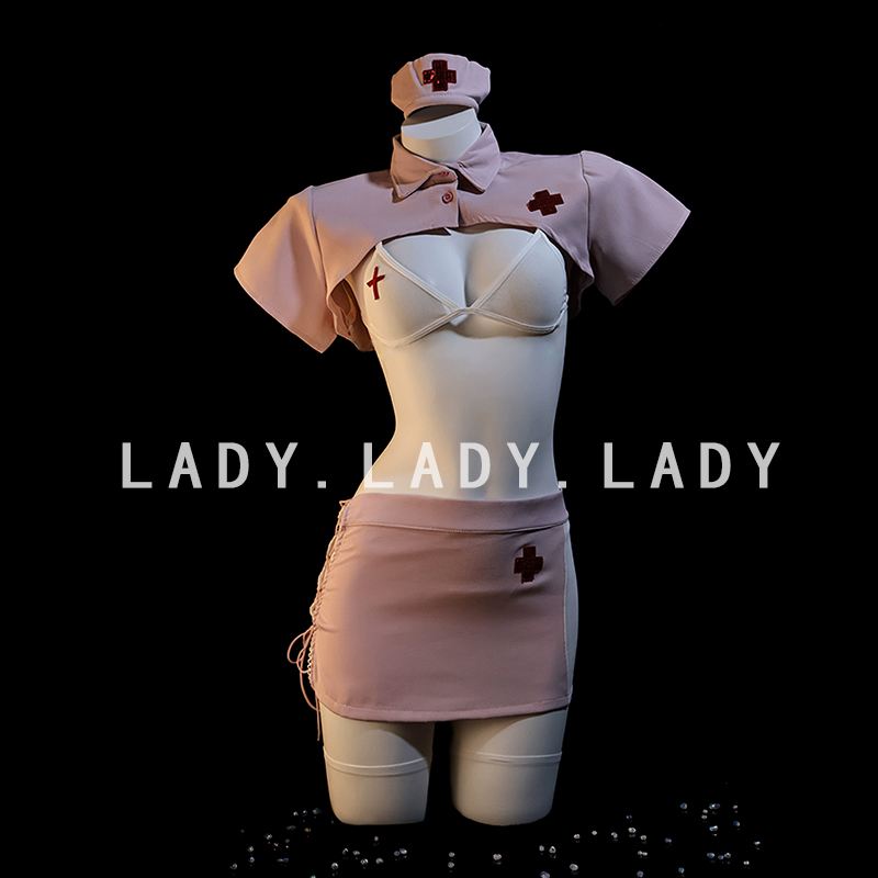 Lady性感小胸甜心护士纯欲制服情调cos衣服诱惑装趣情qqny内衣女