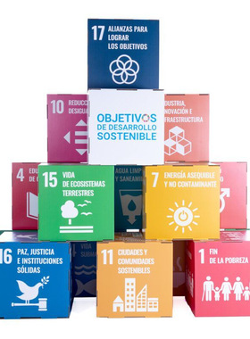 深圳工厂批发手机店彩箱广告组合纸堆头宣传瓦楞纸彩箱立方体