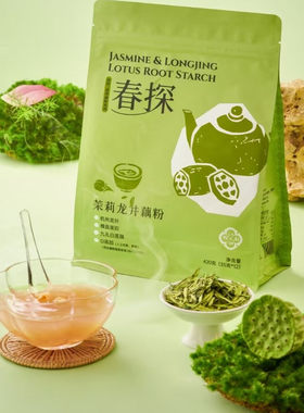 杭州西湖藕粉礼盒装原味挂花
