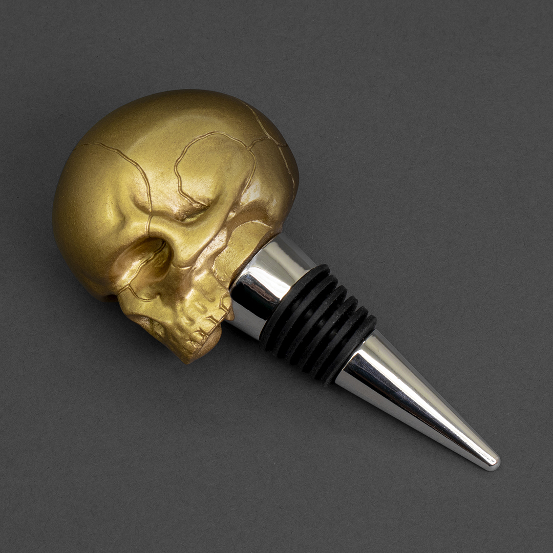 英国luckies骷髅头密封塞红酒塞