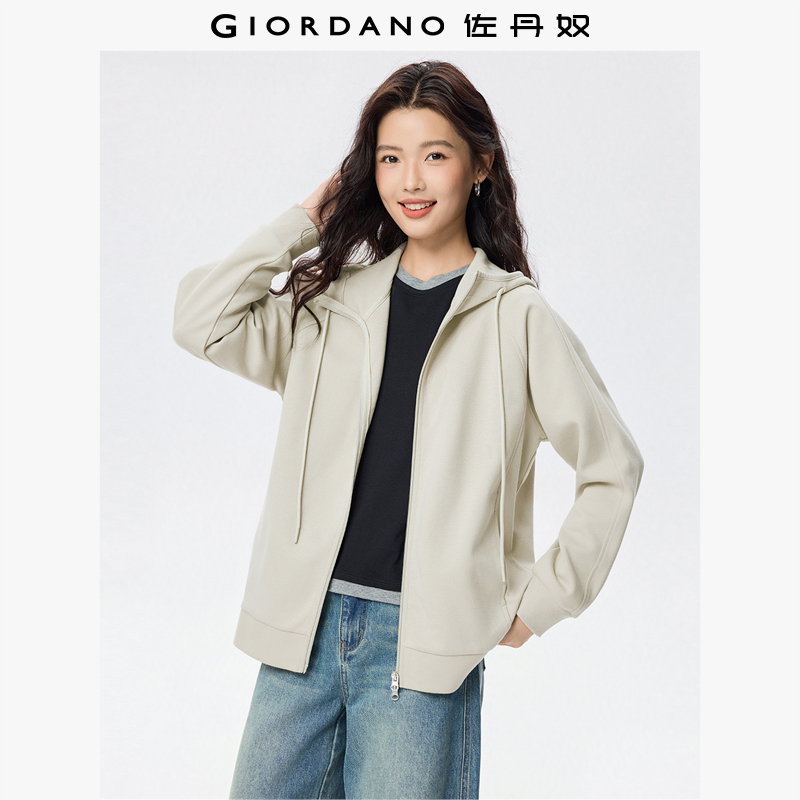 Giordano破骨短外套卫衣外套