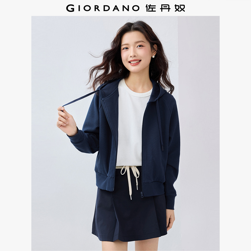 Giordano/佐丹奴常规华夫格外套