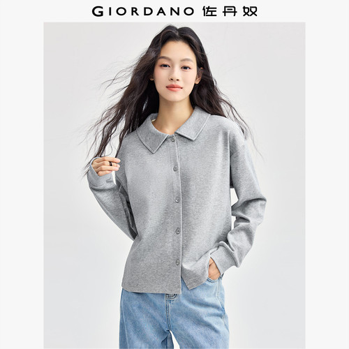 Giordano双面布泡泡袖外套