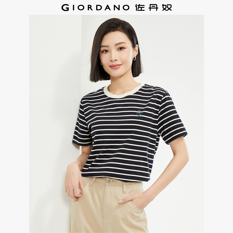 Giordano/佐丹奴短袖常规刺绣