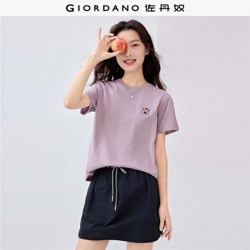 Giordano/佐丹奴短袖常规刺绣