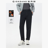 中腰休闲长裤 佐丹奴裤 01115680 新款 内抓毛压线口袋男士 子男装 春季