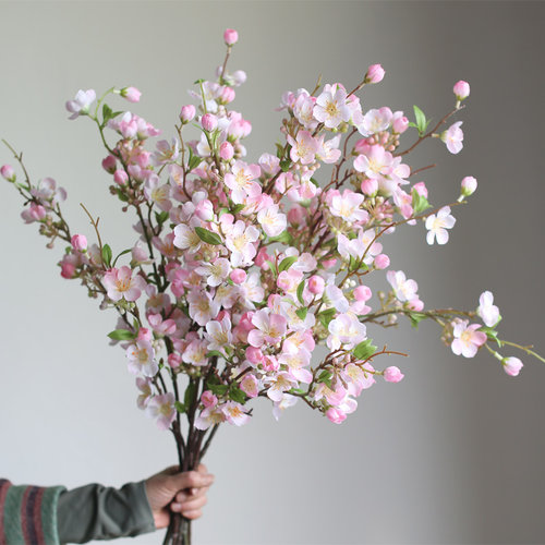 追花仿真苹果花桃花樱花