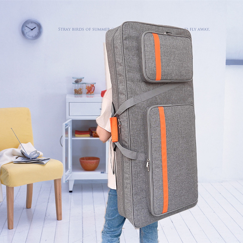 61键加厚防水双肩滑轮电子琴包