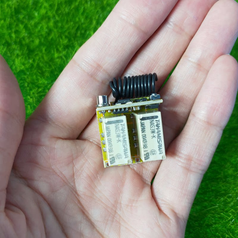 7v-12v超小体积2路无线led灯具开关电源音箱开关电脑电源开关