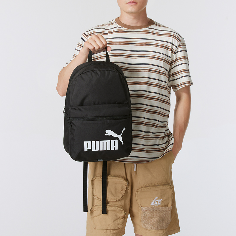 Puma彪马男包女包开学双肩包大容量电脑包经典户外运动背包