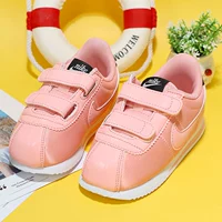 Giày thể thao nam và nữ NIKE Nike giày thông thường nhẹ 2019 mới Giày thể thao A-Gump Velcro BQ7100-600 - Giày dép trẻ em / Giầy trẻ giày cho be gái 10 tuổi