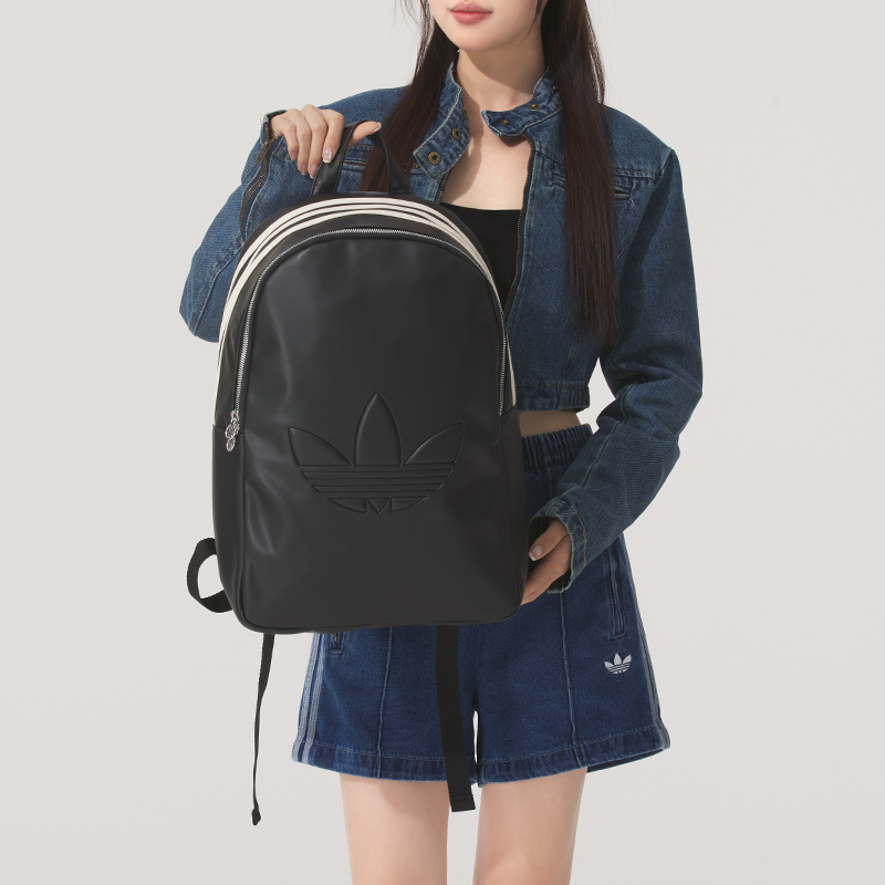 adidas阿迪达斯三叶草双肩男包女包大容量运动背包JC5999
