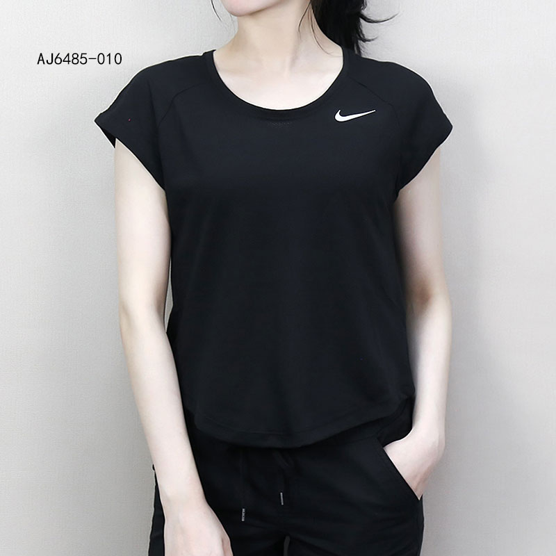NIKEÄͿ˶ÌÐäÅ®×°2018Çï¼¾ÉÏÒÂÔ²ÁìÍ¸ÆøÔ˶¯ÐÝÏÐTÐôAJ6485-010