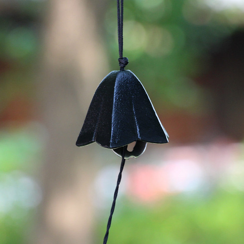 日本岩手南部铸铁风铃日式和风复古夏日门饰寺庙祈福铃铛生日礼物