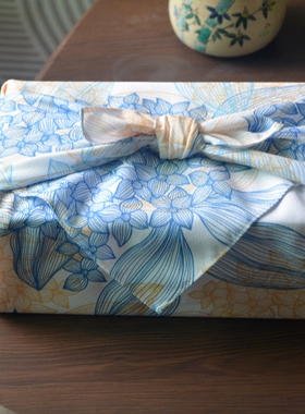 新款日式和风包袱皮风吕敷提拉米苏包裹布新年圣诞节礼品包装布