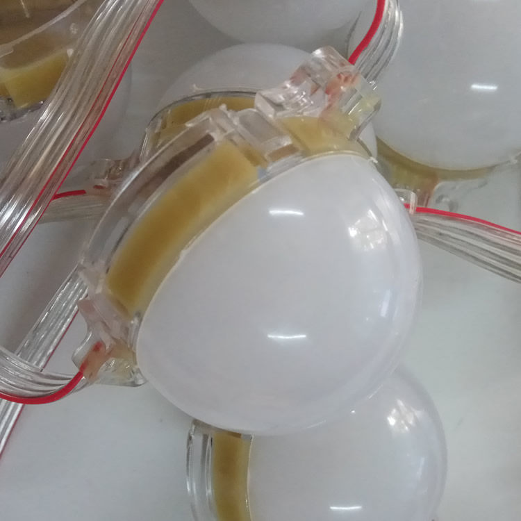 LED5公分全彩24v跑马灯点光源